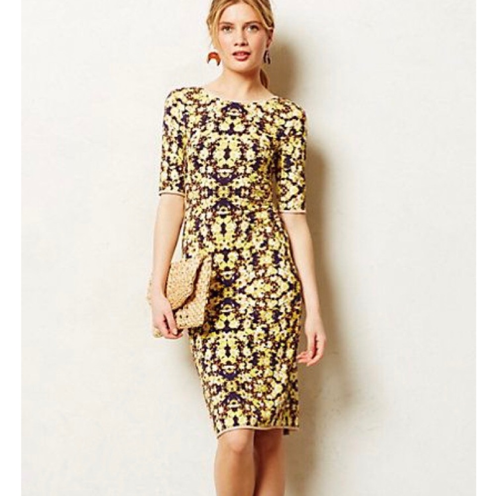 Anthropologie La Vi by Sam & Lavi Floral Dress